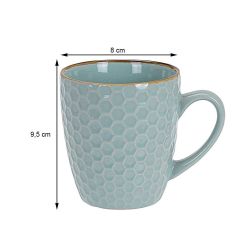 Tazas De Café Colores Surtidos 300 Ml, 4 Uds