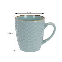 Tazas De Café Colores Surtidos 300 Ml, 4 Uds