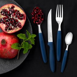 Cuchara De Mesa Ipanema Azul 19 Cm 3 Uds