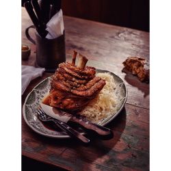 Cuchillos De Asado Jumbo Polywood Castaño 12,2 Cm, 4 Uds