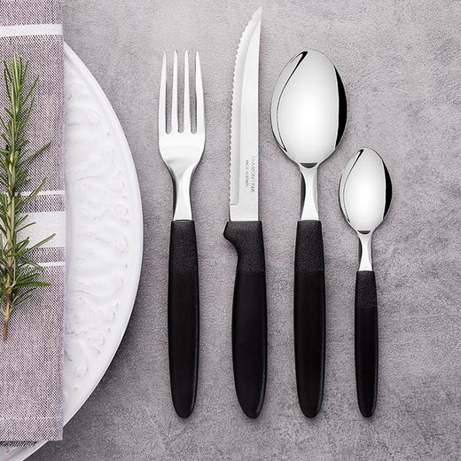 Cuchillos De Asado Ipanema Negro 21,3 Cm 3 Uds