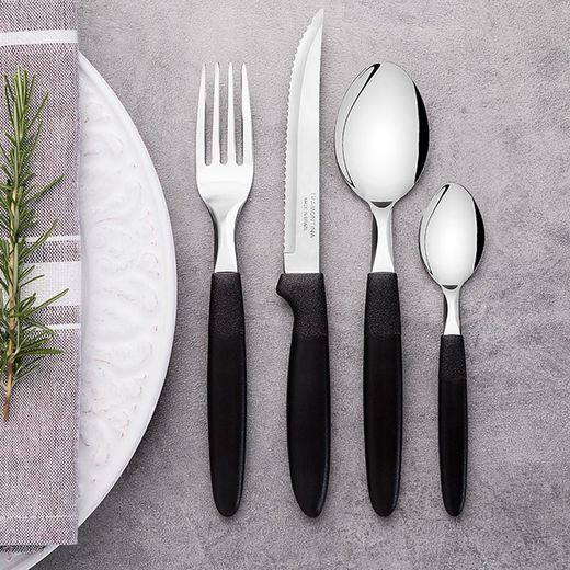Cuchillos De Asado Ipanema Negro 21,3 Cm 3 Uds