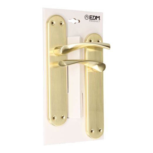 Juego De Manillas 707 Latón Satinado