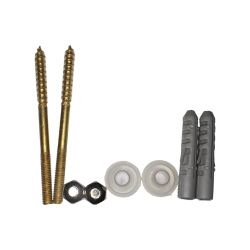 Juego De Tornillos De Wc De Laton M5X75Mm (Envasado)