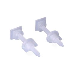 Juego De Tornillos Para Tapa Wc 9 Cm