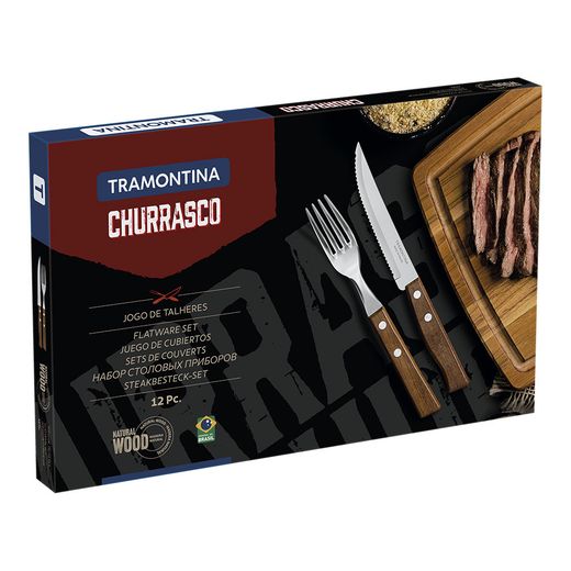 Juego Para Asado Tradicional 12 Piezas