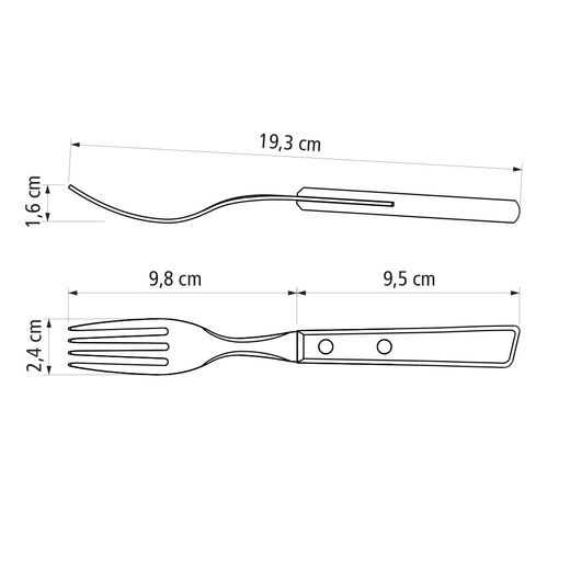 Juego Para Asado Tradicional 12 Piezas
