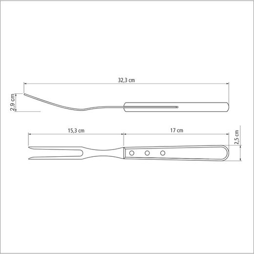 Juego Para Asado Fsc Polywood Castaño 14 Piezas