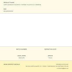 Junta Adhesiva Aislante Y Thermo-Acústica 6 M Marrón