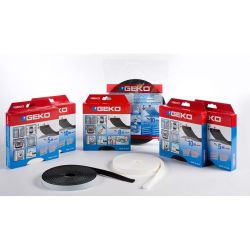 Junta Autoadhesiva Aislante E Impermeable Negra 15 Mm X 5 X 10 M (2 X 5 M)