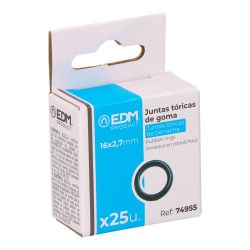 Juntas Tóricas De Goma (Recambio Conexión Rápida De Riego), 25 Uds