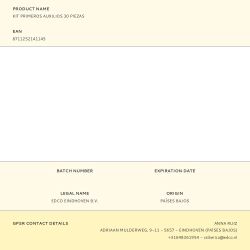 Kit Primeros Auxilios 30 Piezas, 14,5 X 5 X 14 Cm