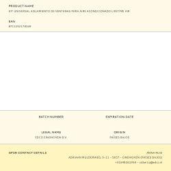 Kit Universal Aislamiento De Ventanas Para Aire Acondiconado