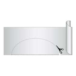 Lámina Antideslizante Transparente 50 X 150 Cm