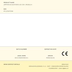 Lámpara De Escritorio Led 3 En 1 Modelo A