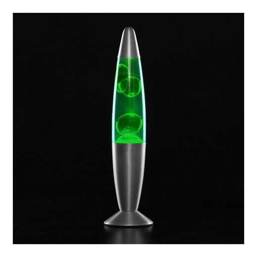 Lámpara De Lava Magma 25 W Color Verde