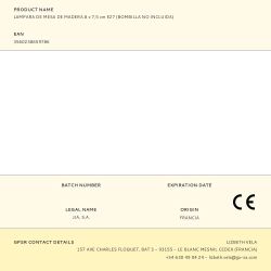 Lámpara De Mesa De Madera E27 (Bombilla No Incluida), Bahia, Ø7,5 X 8 Cm