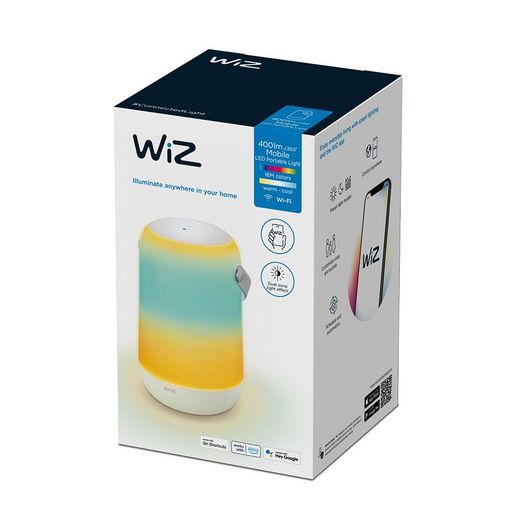 Lámpara De Mesa Gradient Rgb Conectada Wifi 929003211501 Wifi Philips Wiz
