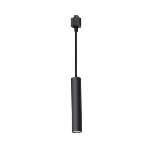 Lámpara De Techo Suspendida Easylink, Paxie Gu10, Negra, Ø60 X 1550 Mm