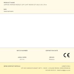 Lampara Tripode Modelo 'Loft Lahti' Negro E27 156,5 X 65 X 57Cm