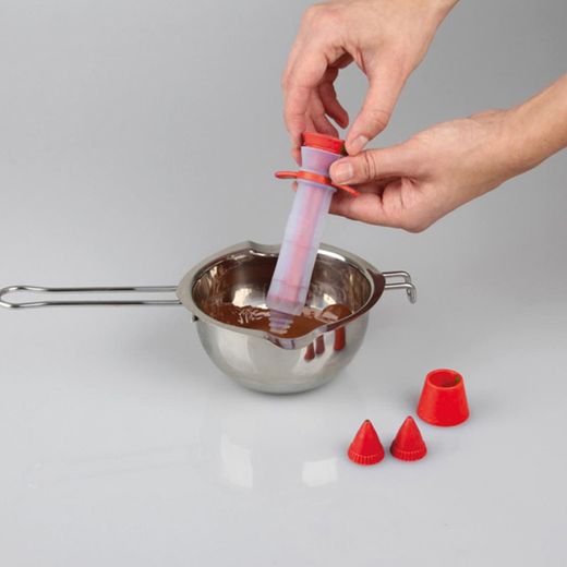 Lápiz Para Decorar De Silicona + 2 Boquillas Dr. Oetker