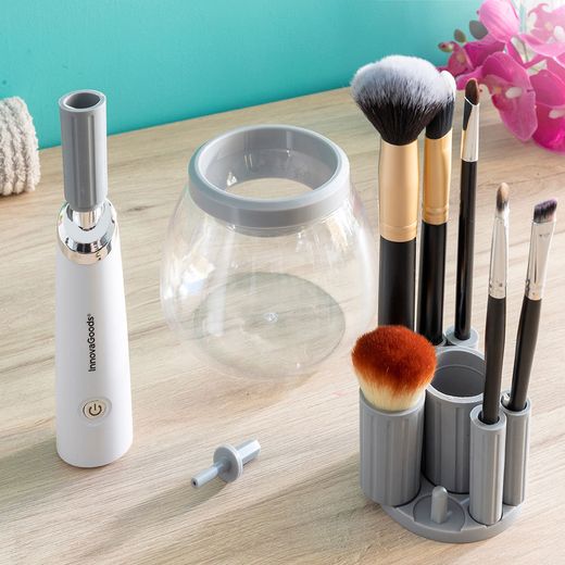 Limpiador Y Secador Automático De Brochas De Maquillaje
