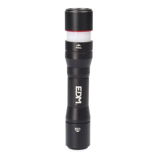 Linterna De 1 Led Wild Force Kv2 20W 1800 Lm, Cuerpo Aluminio, Recargable, Power Bank