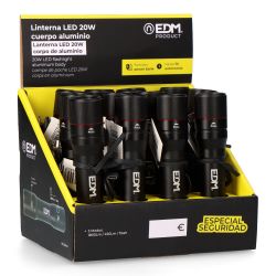 Linterna De 1 Led Wild Force Kv2 20W 1800 Lm, Cuerpo Aluminio, Recargable, Power Bank