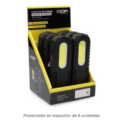 Linterna De Trabajo Ledtrue Work F2  Recargable True Work F2 Con Usb, Con Gancho, Clip, Imán Y Soporte. Cob 5 W 300 Lm / 3 W 90 Lm