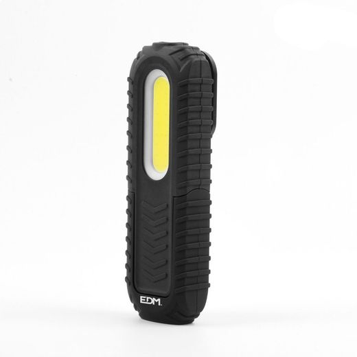 Linterna De Trabajo Ledtrue Work F2  Recargable True Work F2 Con Usb, Con Gancho, Clip, Imán Y Soporte. Cob 5 W 300 Lm / 3 W 90 Lm