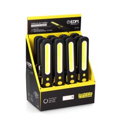 Linterna De Trabajo Spot 3 W / Cob 5 W, Medida 37 X 16 X 241 Mm