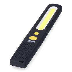 Linterna De Trabajo Spot 3 W / Cob 5 W, Medida 37 X 16 X 241 Mm