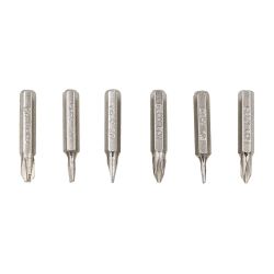 Linterna - Destornillador Con 6 Puntas Imantadas, Colores Surtidos