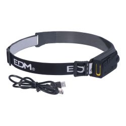 Linterna Frontal Con Sensor Recargable