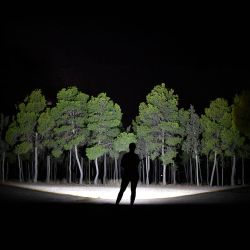 Linterna Led De Largo Alcance 23000 Lm