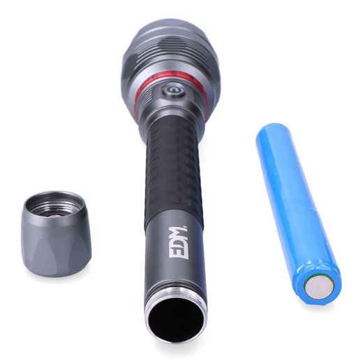 Linterna Led De Largo Alcance 23000 Lm