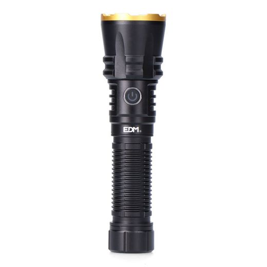 Linterna Led De Largo Alcance Wolf Pro X3 1800 Lm 20 W Recargable