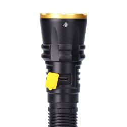 Linterna Led De Largo Alcance Wolf Pro X3 1800 Lm 20 W Recargable