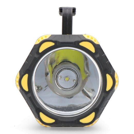 Linterna Led De Mano Titan Guard, Recargable, 3 Puntos De Luz
