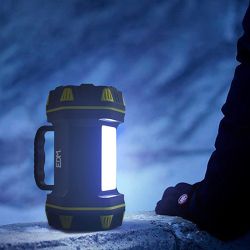Linterna Led De Mano Titan Guard, Recargable, 3 Puntos De Luz