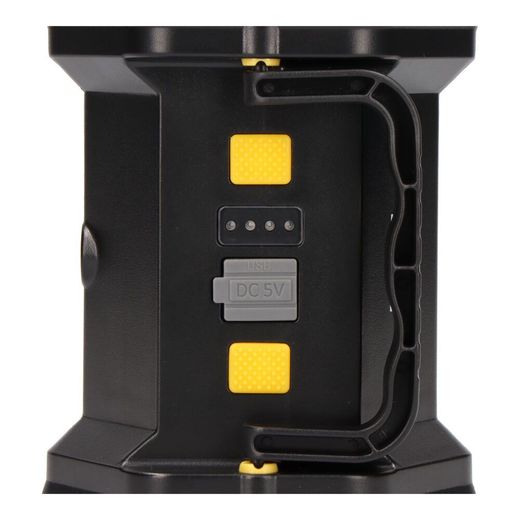 Linterna Led De Mano Titan Guard, Recargable, 3 Puntos De Luz