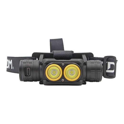 Linterna Led Frontal Thunder Track 3000 Lm, Recargable