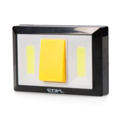 Linterna Led Handy Light, Base Adhesiva/Imantada 200 Lm 4Xaaa (Incluidas)