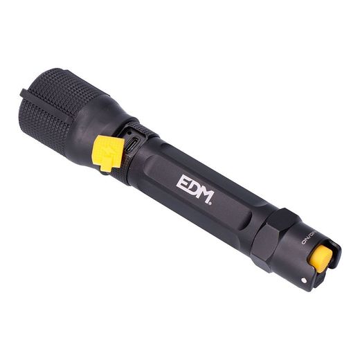 Linterna Led Táctica Wolf X2 Recargable 1500 Lm / 450 Lm, Ip67, Ø4,0 X 17,8 Cm