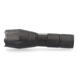 Linterna Led Tactical Force, Zoom, Aluminio, 3 W 140 Lm 3Xaaa (Incluidas)