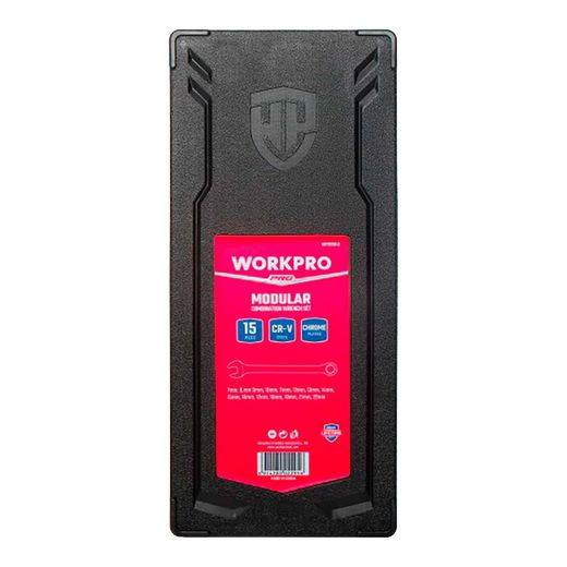 Llave Combinada, Fija Estrella, 7 - 22 Mm, Juego 15 Piezas