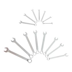 Llave Combinada, Fija Estrella, 7 - 22 Mm, Juego 15 Piezas