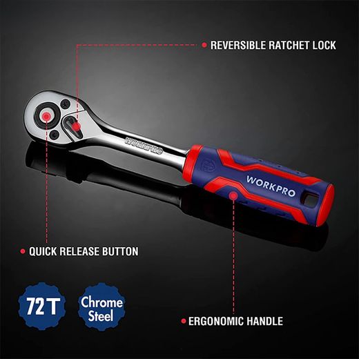 Llave De Carraca ½ Pulg