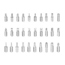 Llave De Carraca Mini Y Puntas ¼ Pulg, Juego 32 Piezas
