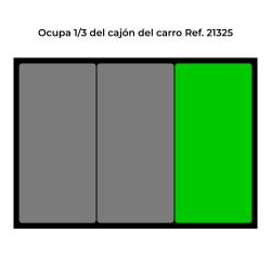 Llave De Carraca Y Vasos 3/8 Pulg, Juego 23 Piezas, Métrico